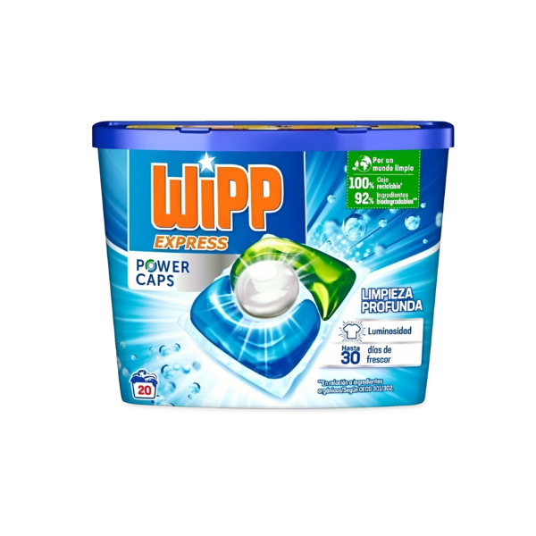 Wipp Express detergente Power Caps 20 unidades