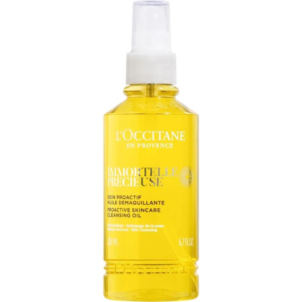 Loccitane inmortelle precieuse skincare cleansing oil 200ml