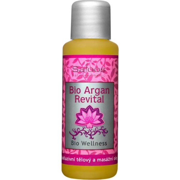 Saloos bio argan revital body and massage oil 50ml